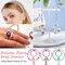 Pearl Beads for Jewelry Making 48 Colorful 6mm Round Pearl Beads for Bracelets Making Kit Small Pearl Filler Beads for DIY Craft Necklace Earrings
